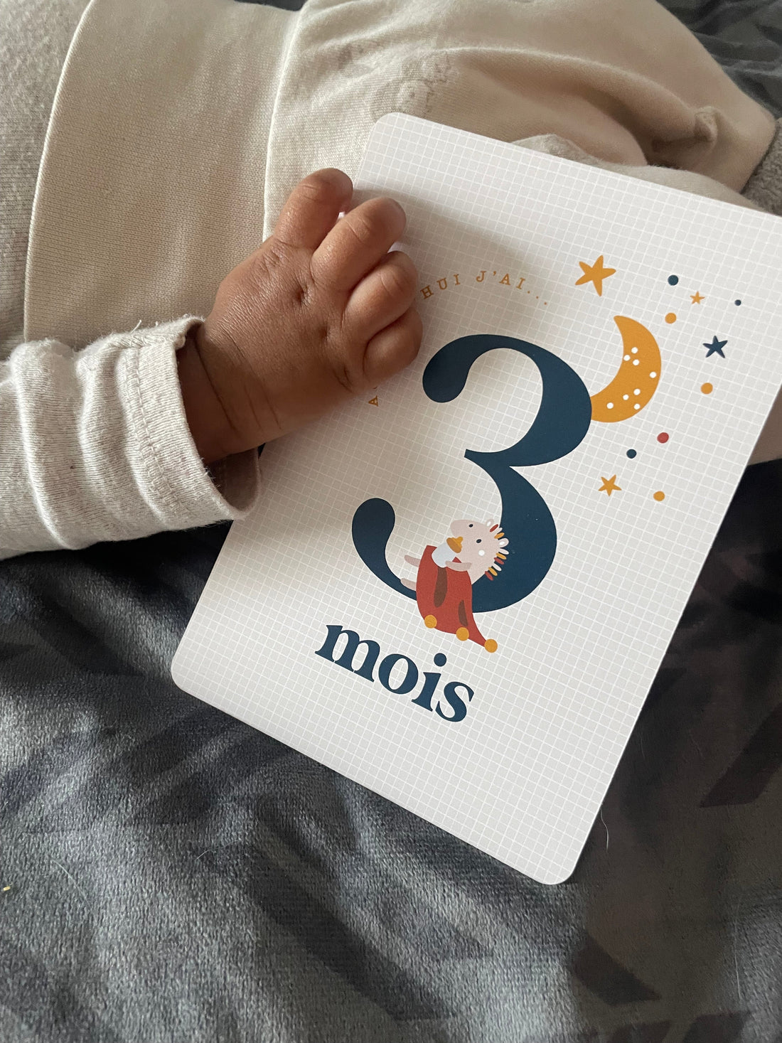 Le développement de bébé pendant ses 3 premiers mois