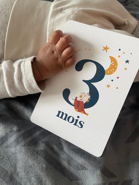 Le développement de bébé pendant ses 3 premiers mois