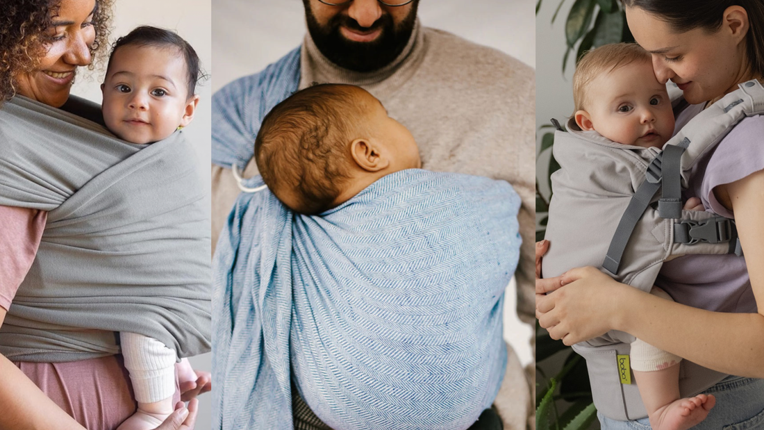 Écharpe, sling ou porte-bébé physiologique : comment choisir ?